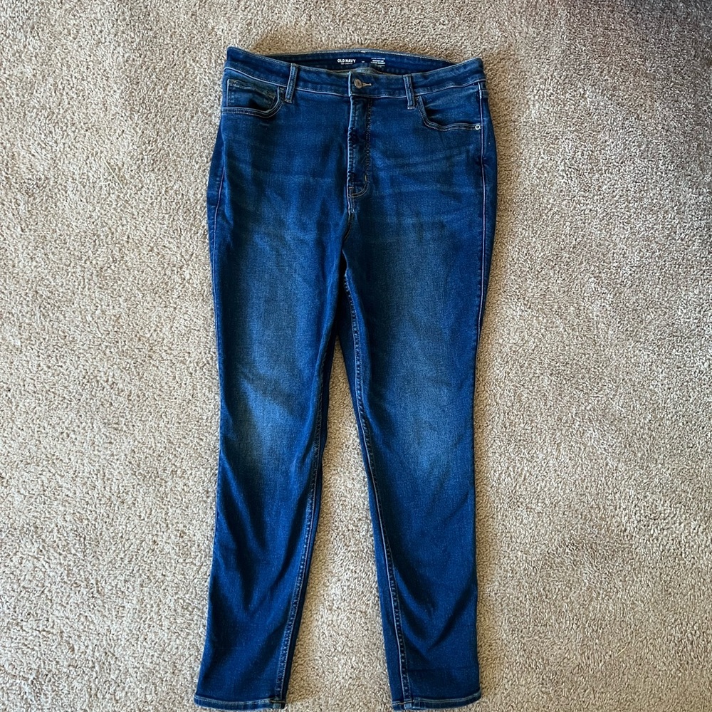 Old Navy High-Waisted Rockstar 360° Stretch Super Skinny Jeans for Women
